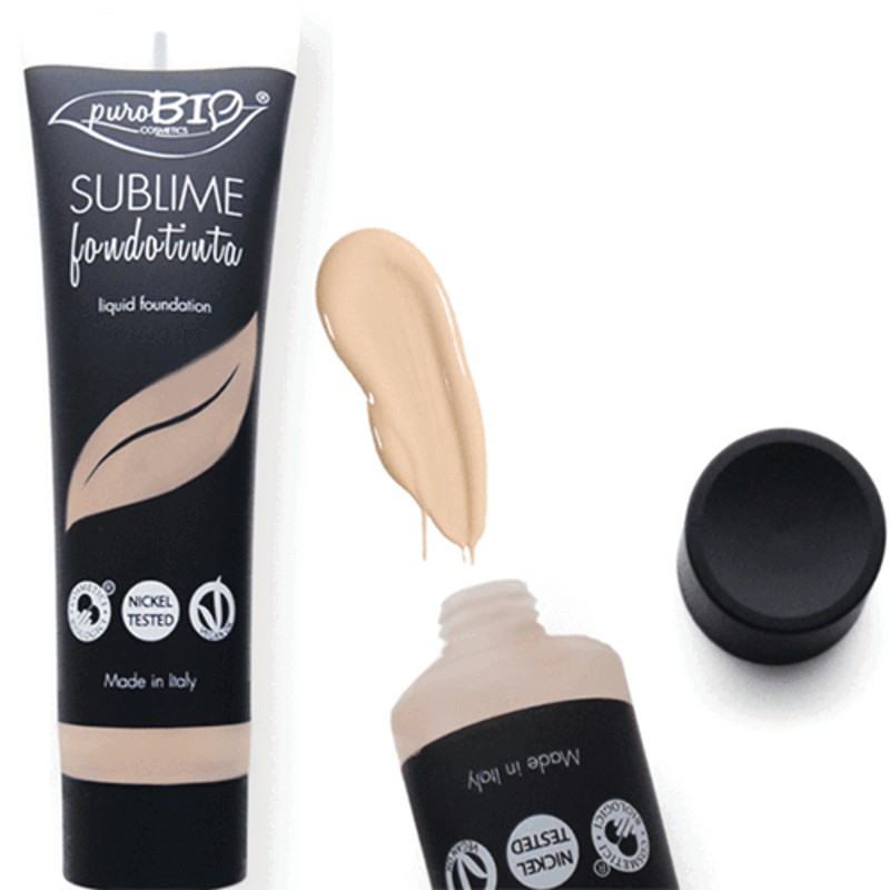 Maquillaje Fluido Sublime claro PUROBIO