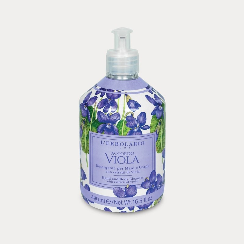 Jabón líquido manos y cuerpo Accordo Violeta L'ERBOLARIO
