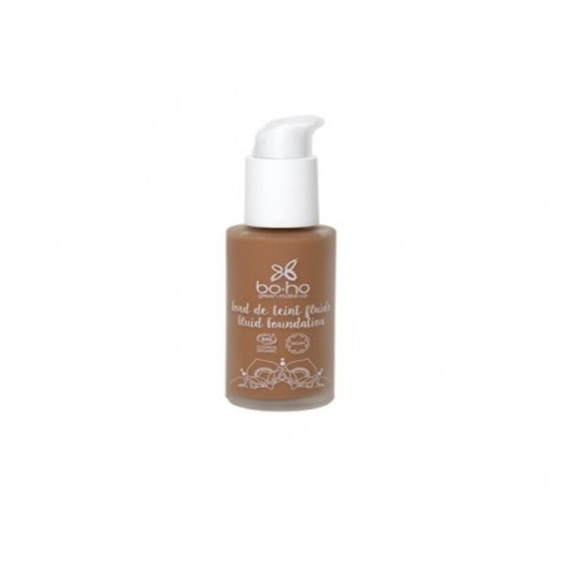 Base de maquillaje fluida Castaño Frío BOHO GREEN MAKEUP