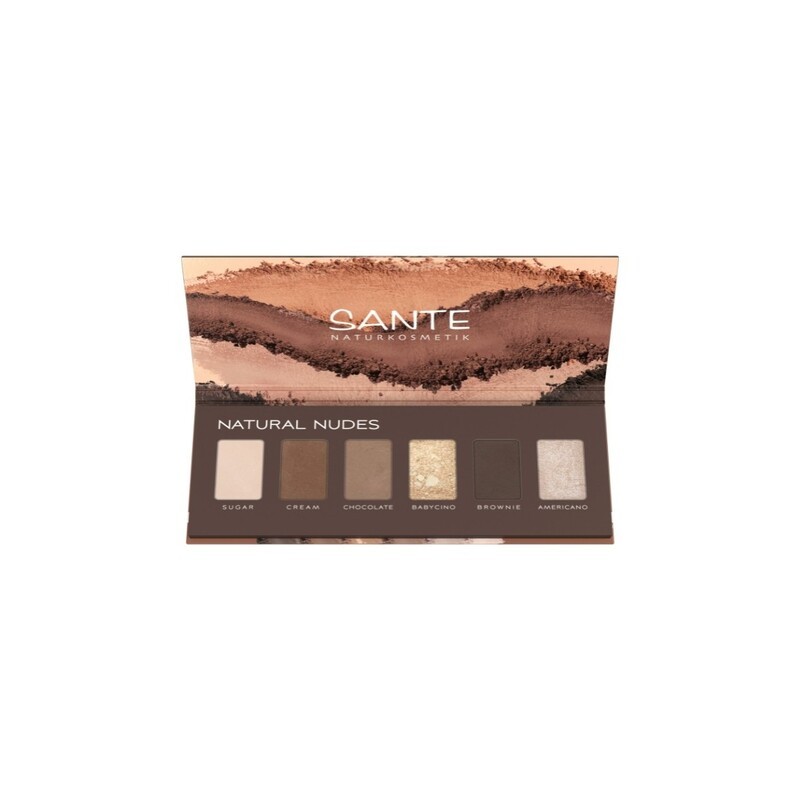 Sombra de ojos Paleta 6 colores Nudy Shades SANTE