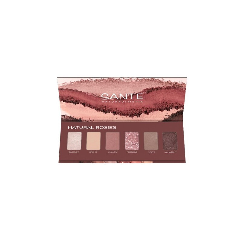 Paleta de Sombras 6 colores Rosies SANTE