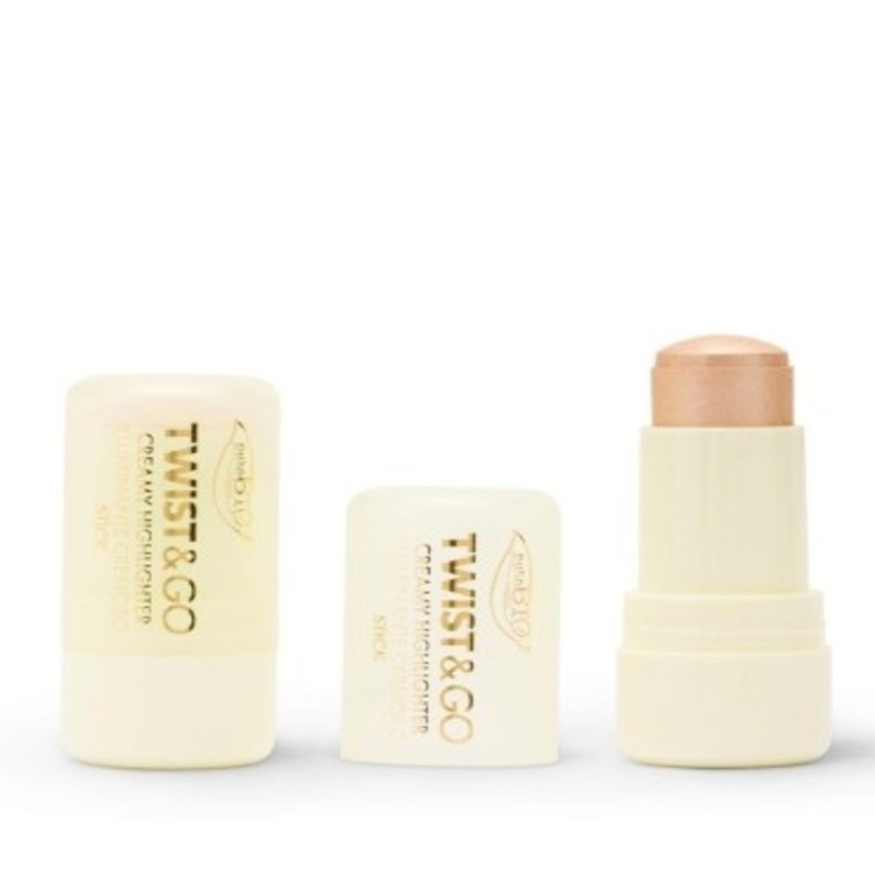 Twist&Go Iluminador Cremoso Stick Soft Pearl PUROBIO