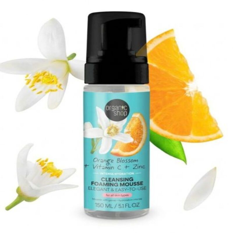 Espuma Facial Limpiadora de Hidratación Intensa ORGANIC SHOP