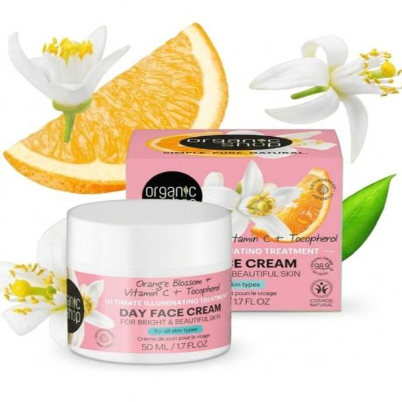 Crema Facial de Día ORGANIC SHOP