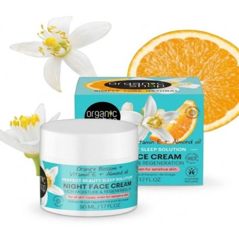 Crema Facial de Noche ORGANIC SHOP