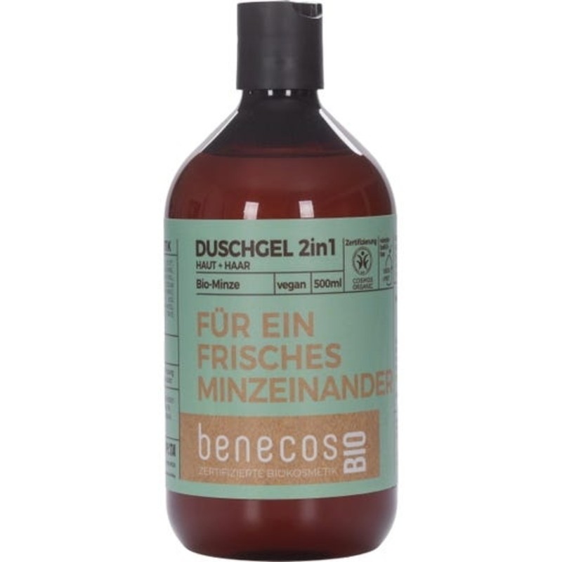 Gel de Baño 2 en 1 Menta BENECOS