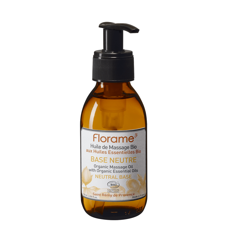 Aceite de Masaje Base Neutra FLORAME 120 ml