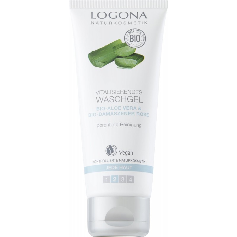 Gel Limpiador Revitalizante LOGONA 100 ml