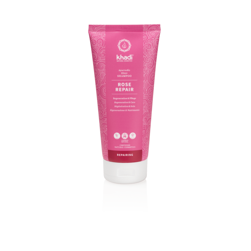 Champú de Rosa Reparador KHADI 210 ml