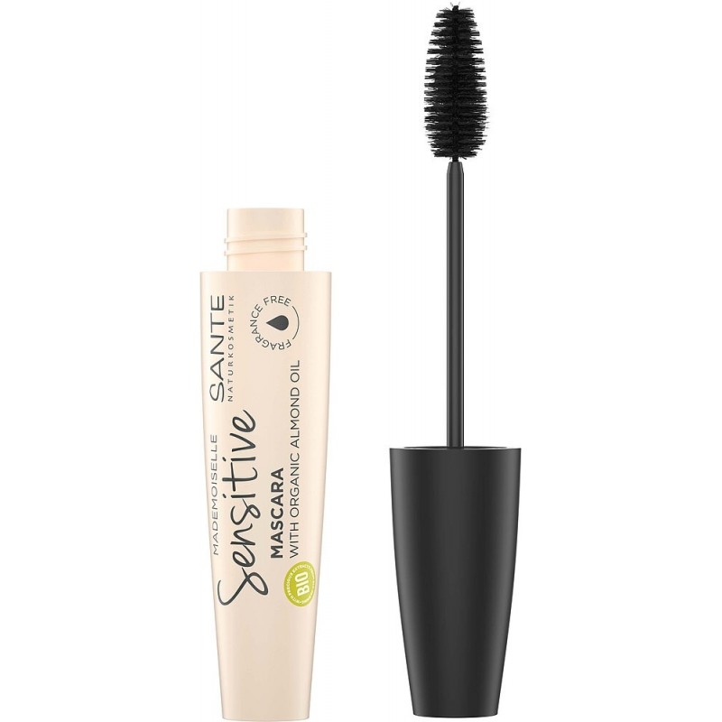 Máscara de pestañas Sensitive 01 Black SANTE 12 ml