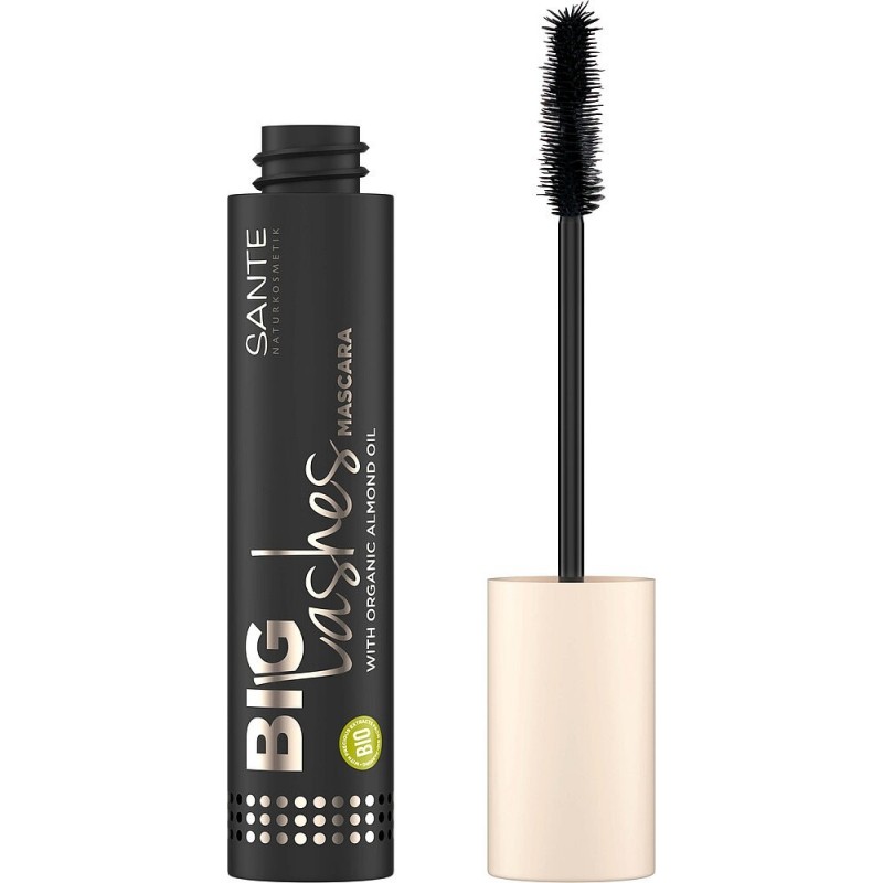 Máscara de pestañas Big Lashes 01 Black SANTE 10 ml