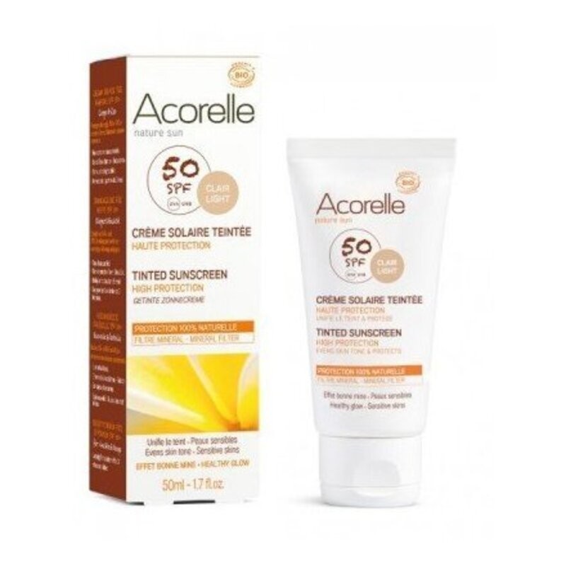 Crema Solar Facial SPF50 ACORELLE 50 ml