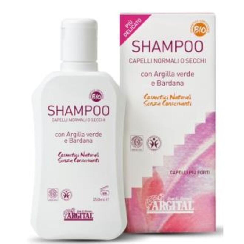 Champú Arcilla Verde y Bardana ARGITAL 250ml