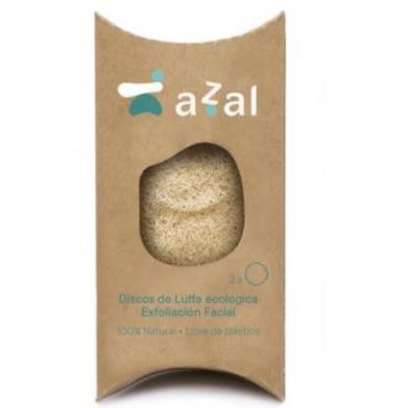 Discos Peeling Facial de Luffa Eco AZAL 3 ud