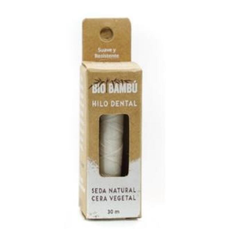 Hilo Dental Seda Natural BIOBAMBU 30 metros
