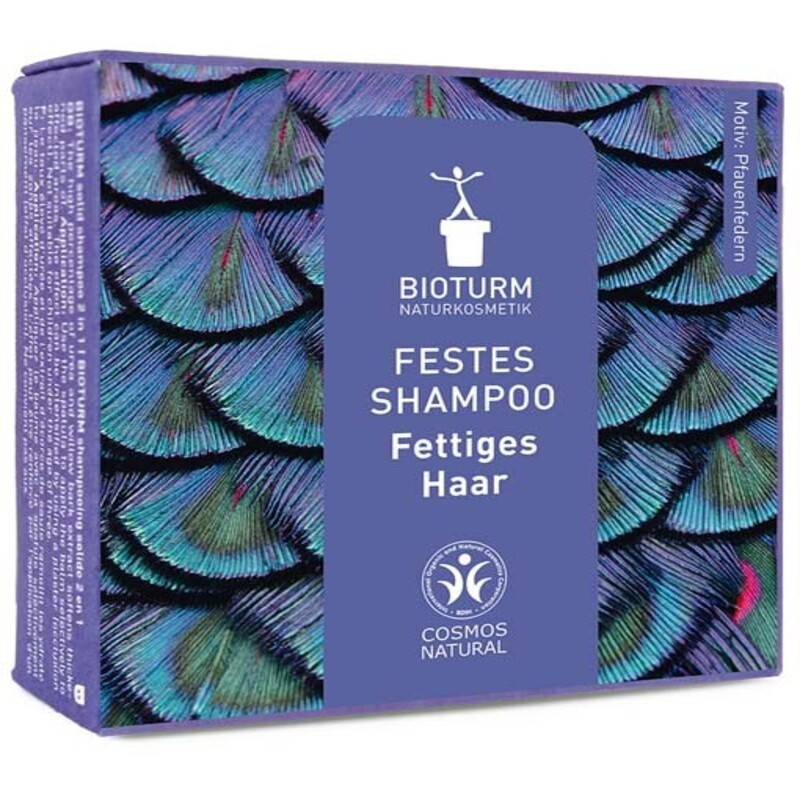 Champú Sólido Cabellos Grasos BIOTURM 100 gr