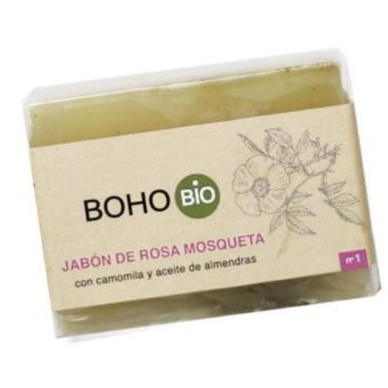 Jabón Mosqueta-Camomila-Almendras BOHO BEAUTY ESSENTIALS 100 gr