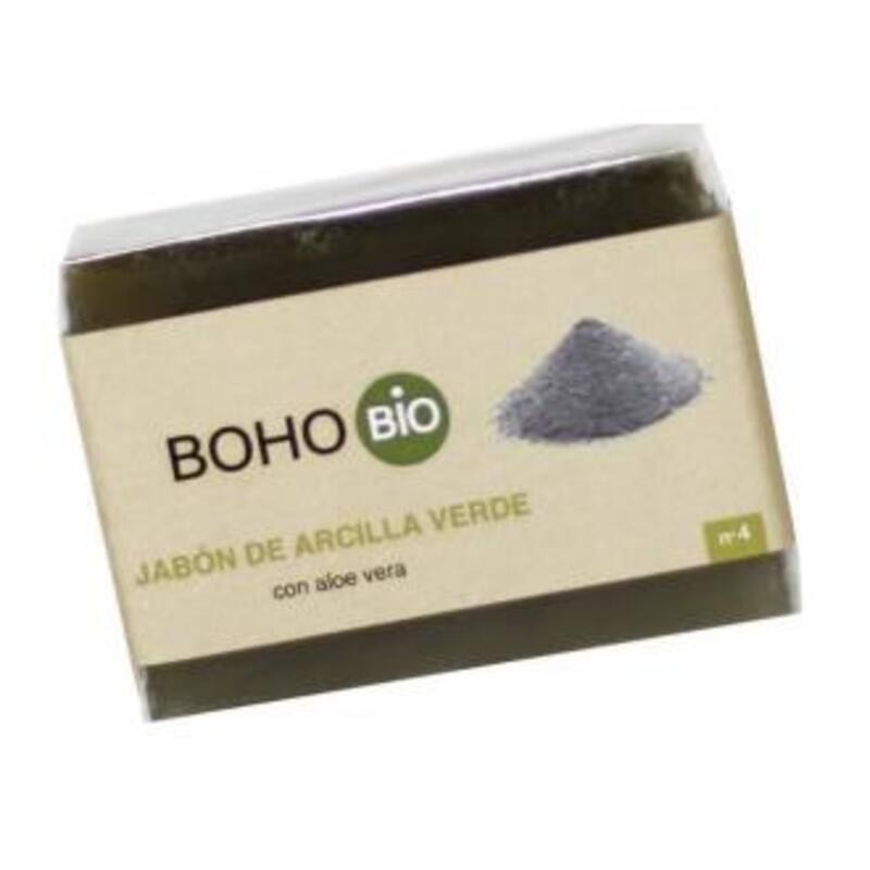Jabón Arcilla Verde BOHO BEAUTY ESSENTIALS 100 gr