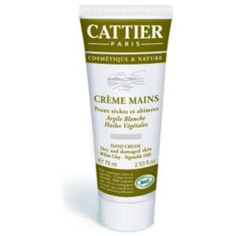 Crema de Manos arcilla blanca CATTIER 75 ml