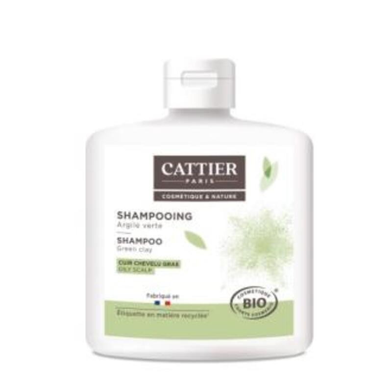Champú Arcilla Verde cabellos grasos CATTIER 250 ml