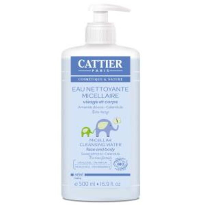 Agua Limpiadora Micelar Bebé CATTIER 500 ml