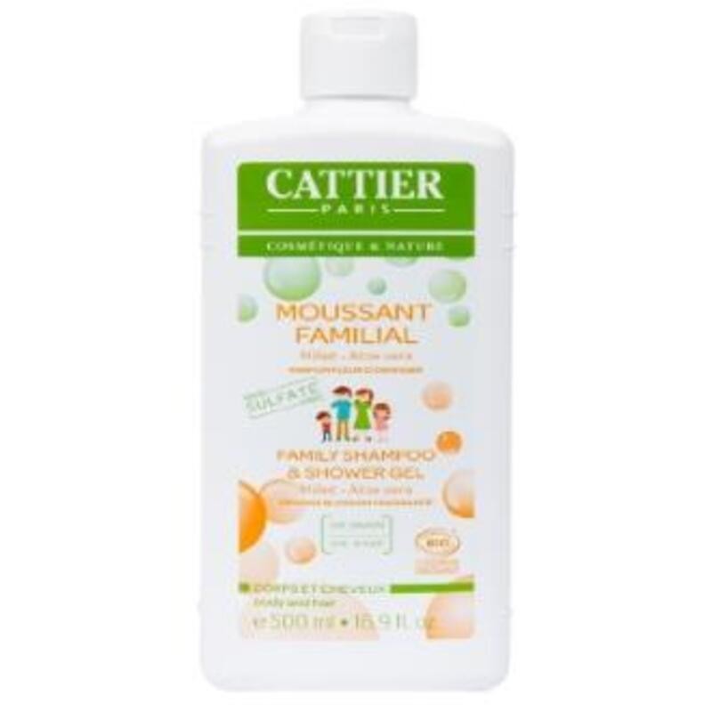 Gel Ducha y Champú Familiar CATTIER 500 ml
