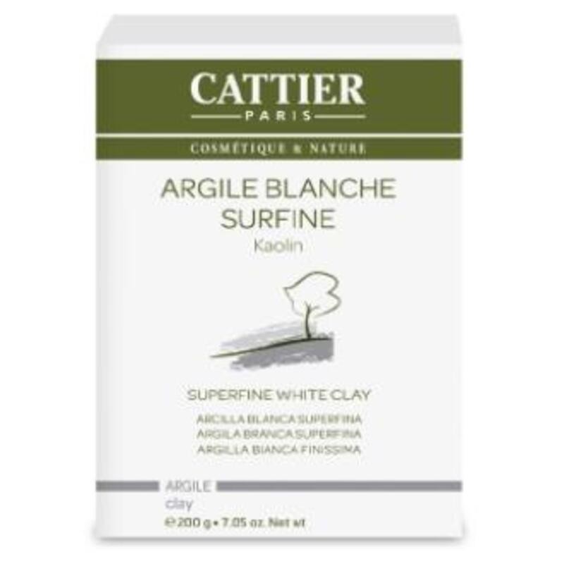 Arcilla Blanca superfina CATTIER 200 gr