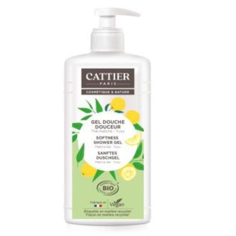 Gel de Ducha suavizante Te Matcha-Yuzu CATTIER 887 ml