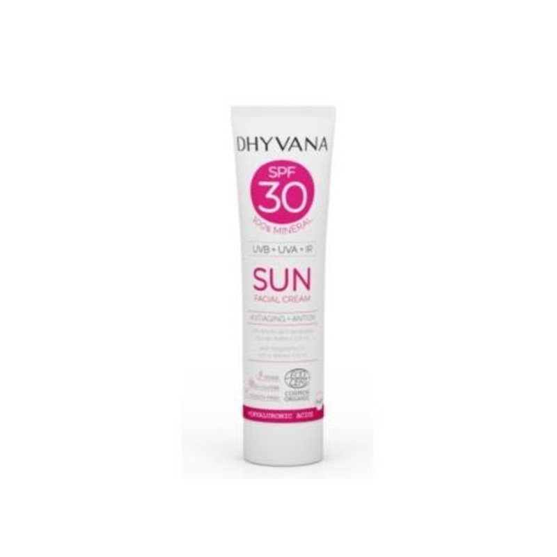 Solar SPF30 Sun A.Hialurónico DHYVANA 50 ml