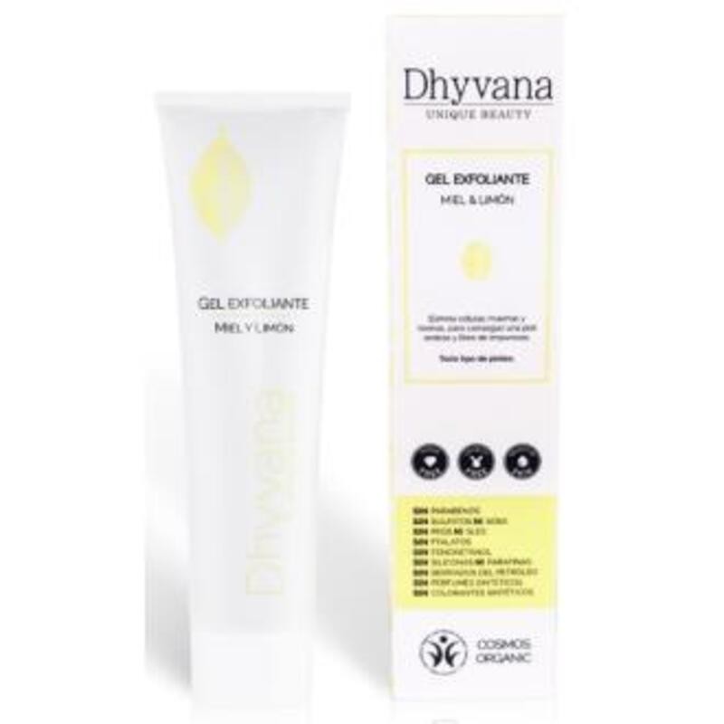 Gel Exfoliante Miel & Limón DHYVANA 100 ml