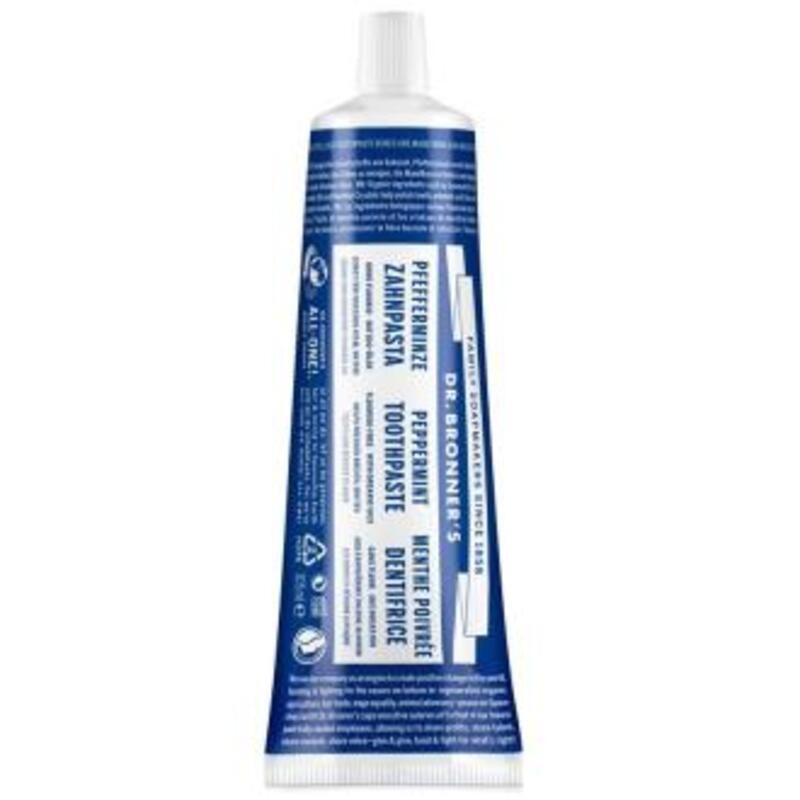 Dentífrico Peppermint Menta DR.BRONNER'S 140 gr