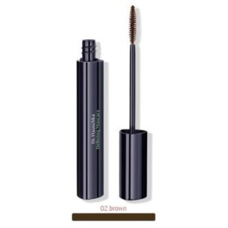 Máscara de pestañas Precisión 02 Brown DR HAUSCHKA 6 ml