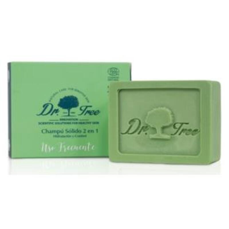 Champú Sólido 2 en 1 Uso frecuente DR.TREE 75 gr