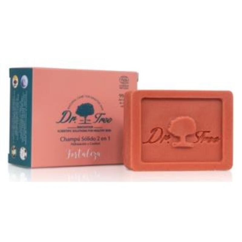 Champú Sólido 2 en 1 Fortaleza Dr.Tree 75 gr