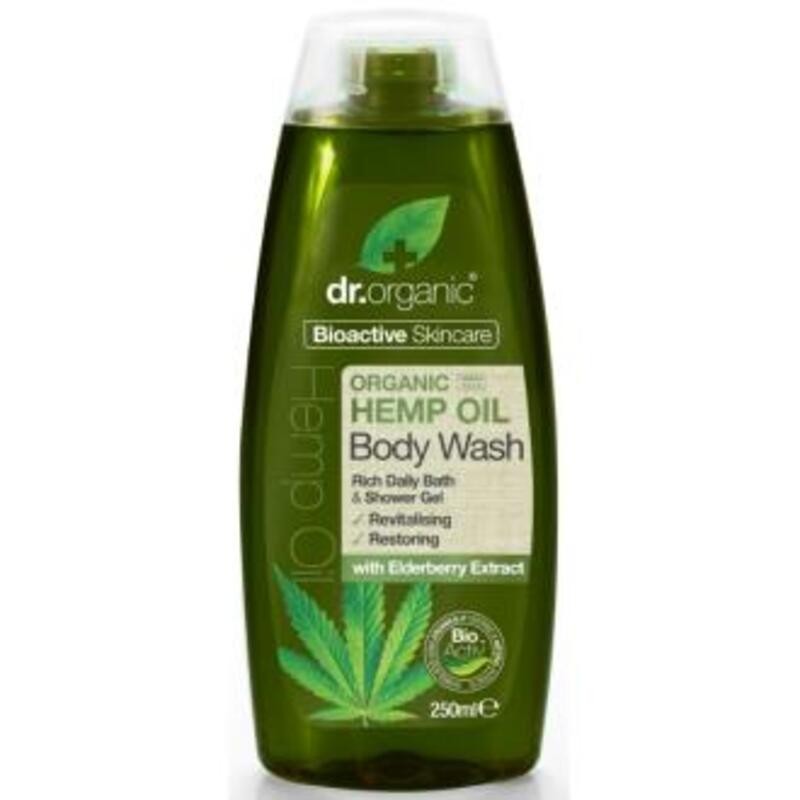 Gel de Baño y Ducha Aceite Cañamo DR ORGANIC 250 ml