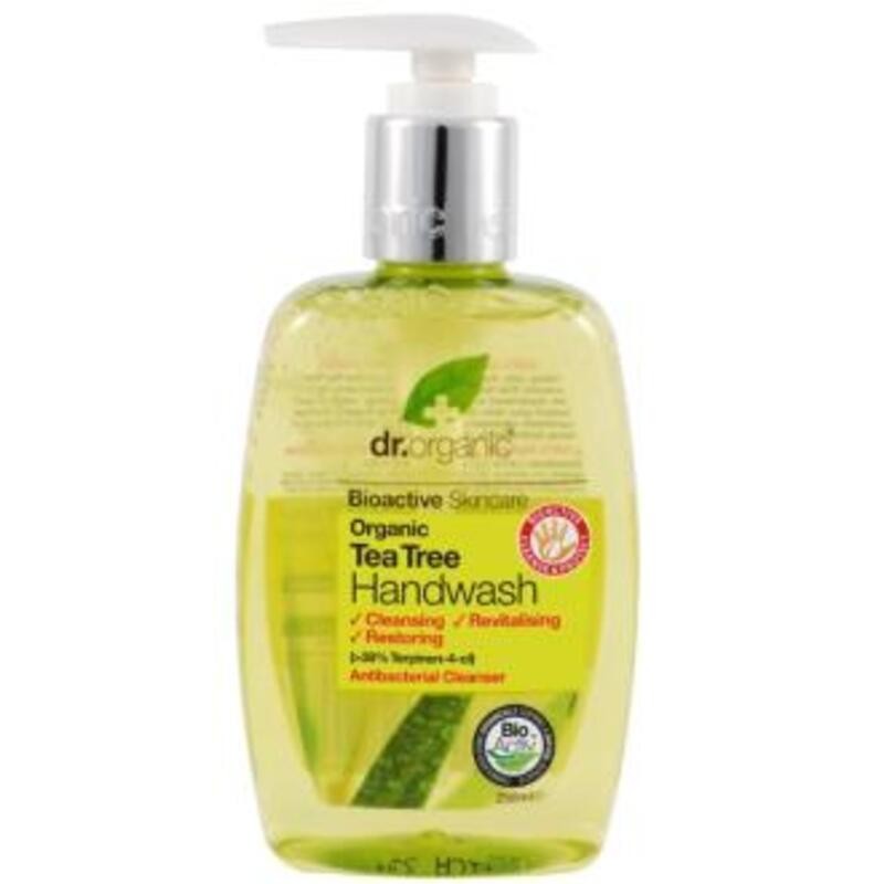 Jabón en Gel para manos Arbol de Te DR ORGANIC 250 ml