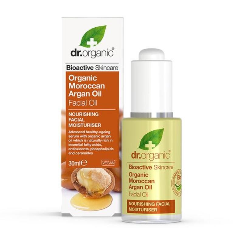 Aceite Facial aceite de argán marroquí DR ORGANIC 30 ml
