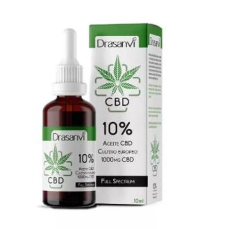 Aceite CBD 10% DRASANVI 10 ml