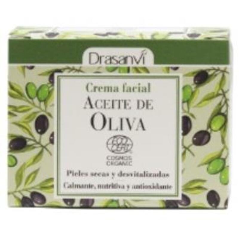 Crema Facial de Aceite de Oliva DRASANVI 50 ml