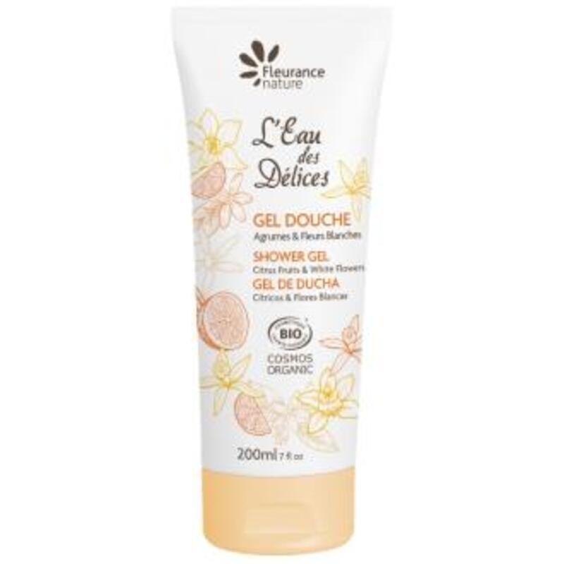 Gel Ducha Cítricos Flores Blancas FLEURANCE NATURE 200 ml
