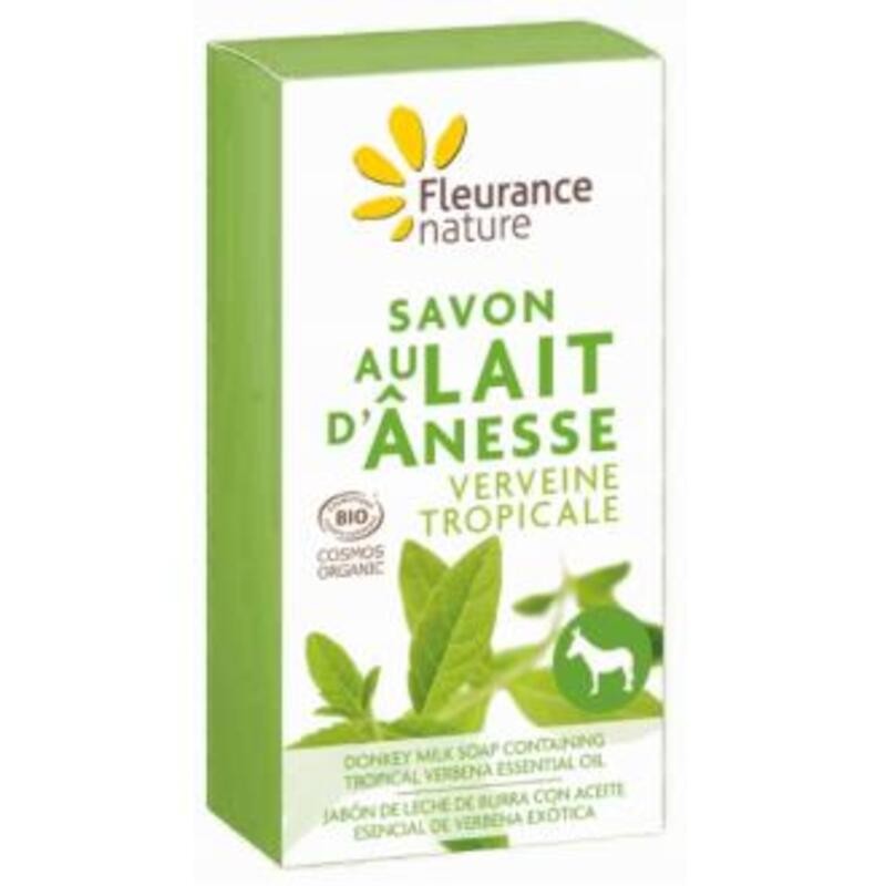 Jabón Leche Burra Verbena Exótica FLEURANCE NATURE 100 gr