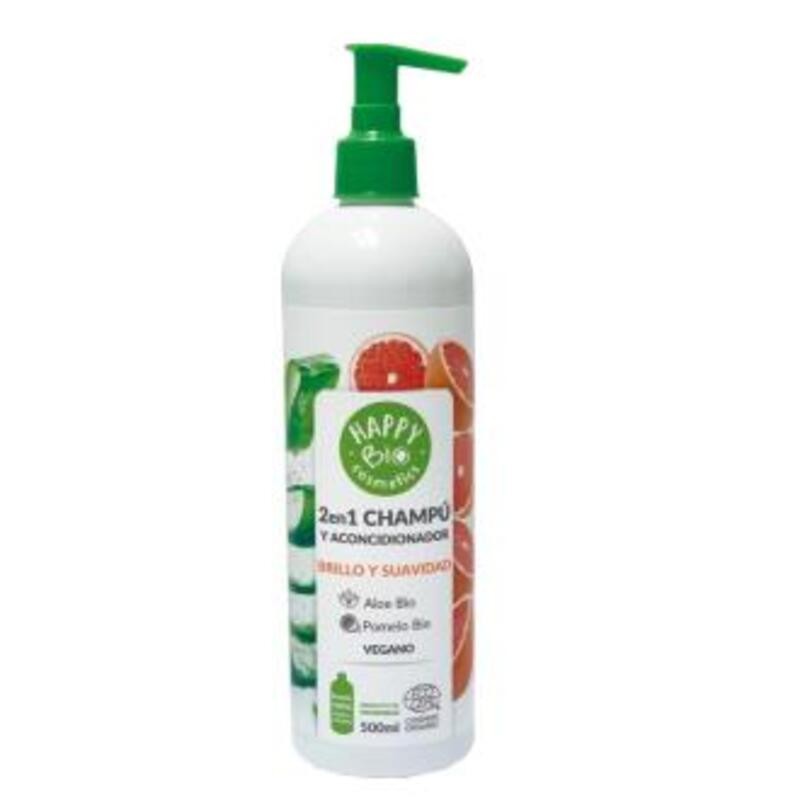 Champú Brillo Pomelo Aloe HAPPY BIO