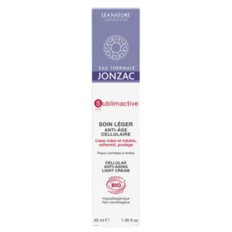 Sublimactive Crema Ligera Antiedad JONZAC 40 ml