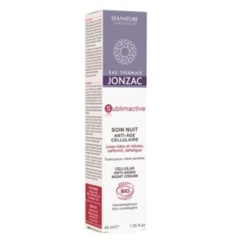 Sublimactive Crema Noche Antiedad JONZAC 40 ml