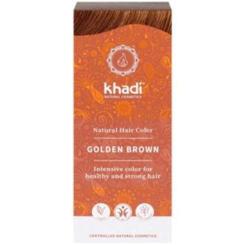 Tinte Vegetal Castaño Dorado KHADI 100 gr