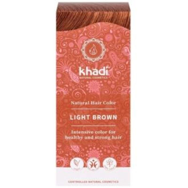 Tinte Vegetal Castaño Claro KHADI 100 gr