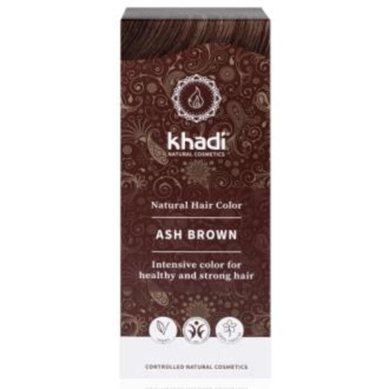 Tinte Vegetal Castaño Ceniza KHADI 100 gr