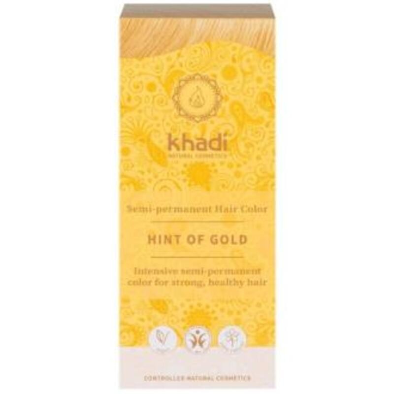 Tinte Vegetal Rubio Dorado KHADI 100 gr
