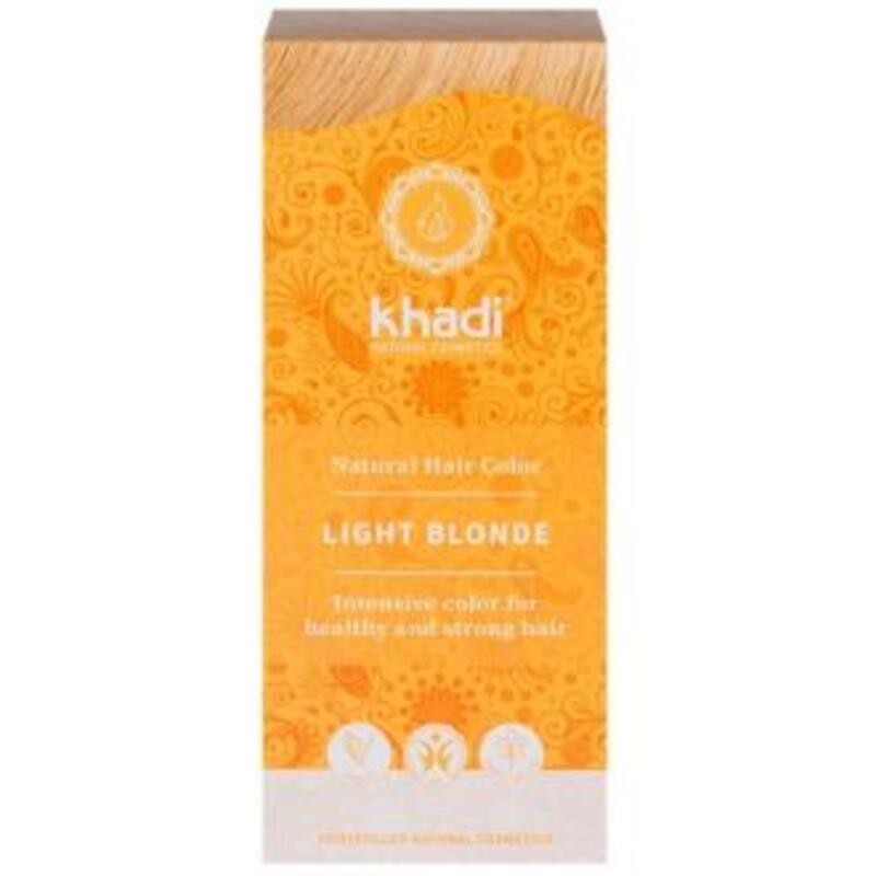 Tinte Vegetal Rubio Claro KHADI 100 gr