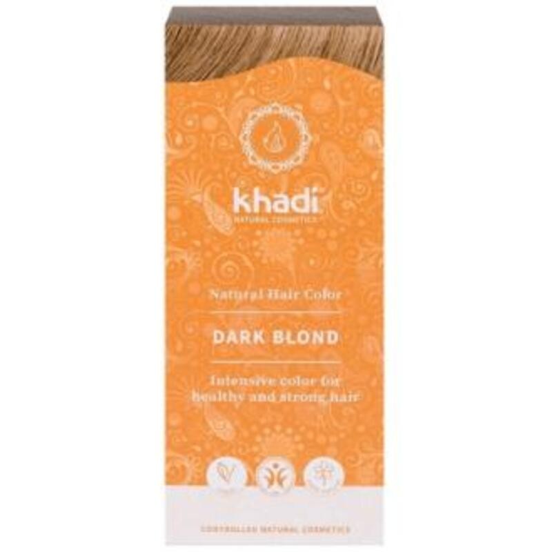 Tinte Vegetal Rubio Oscuro KHADI 100 gr